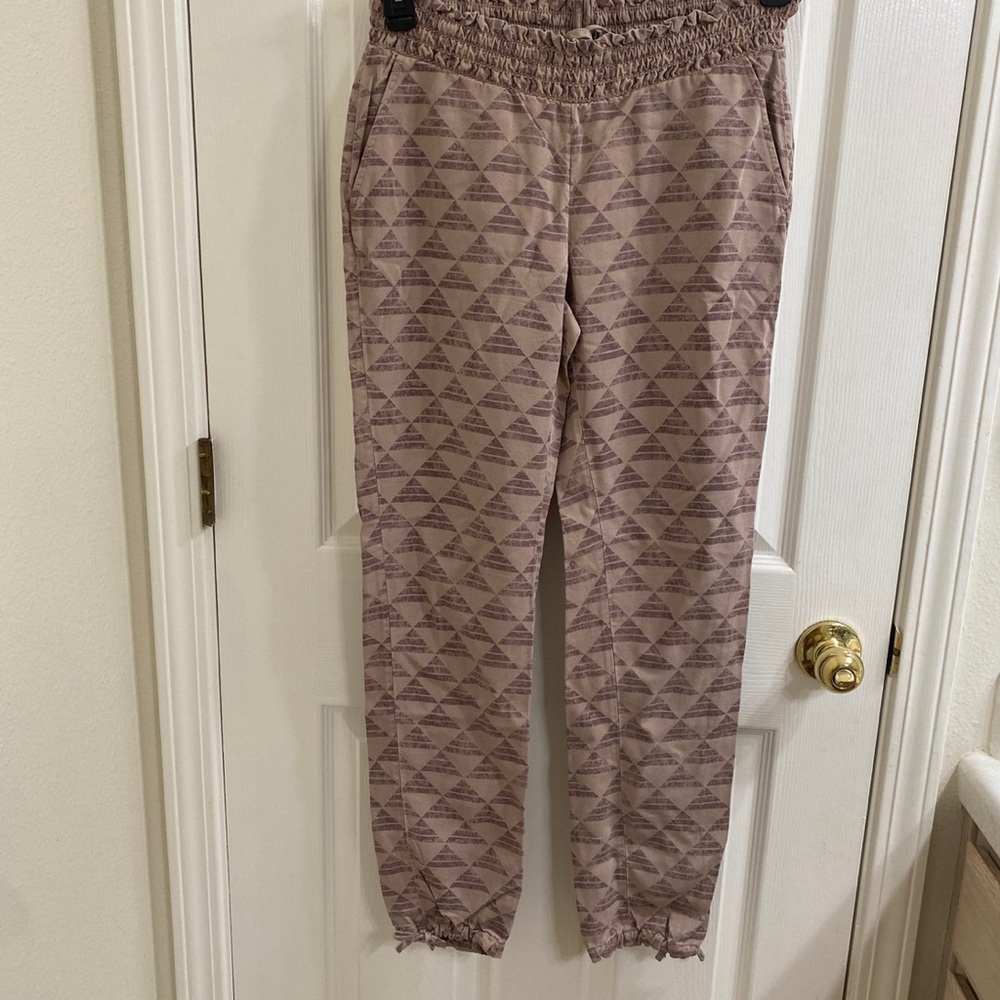 Carve Designs Boho Jogger Pants Size 2 Small | Athleisure Travel Lounge Wear